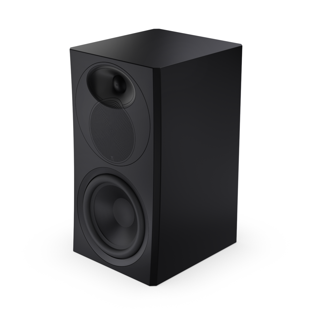 Arendal 1610 Black Edition Bookshelf 8 in Schwarz