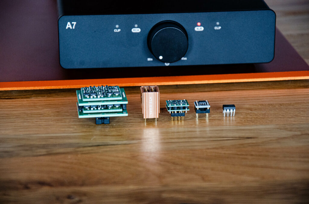 3e Audio A7 Amp mit verschiednen OpAmps
