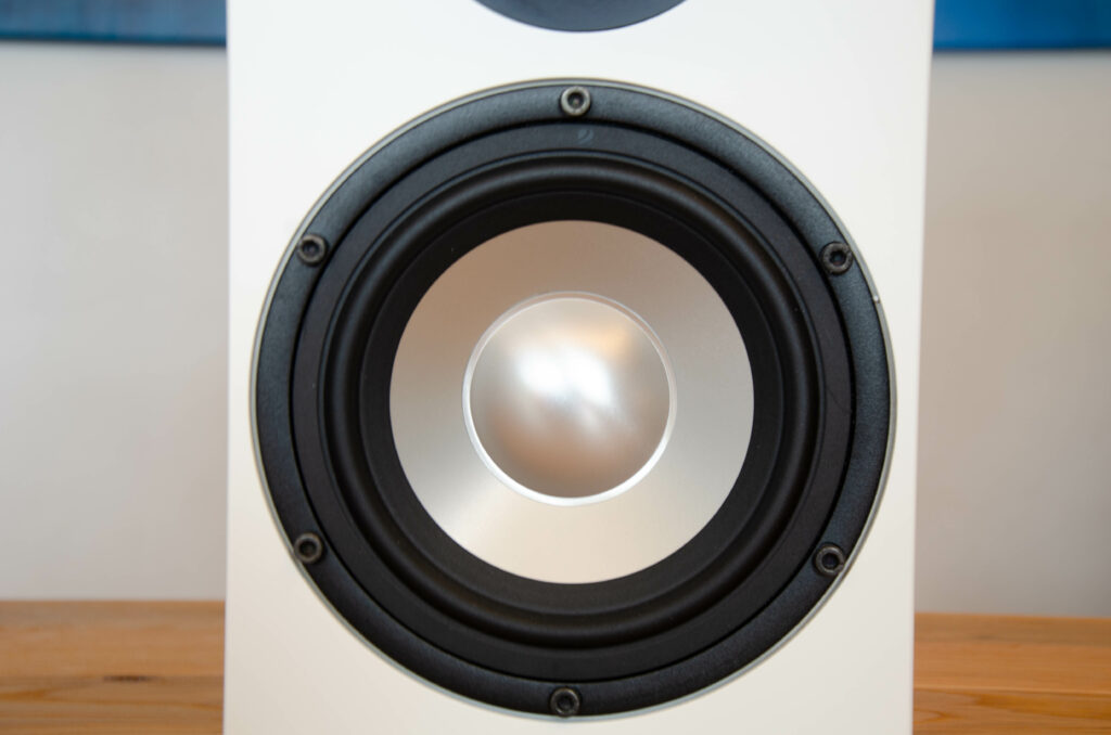 Amphion Argon3S - Ansicht von Hinten und dem passiven Treiber