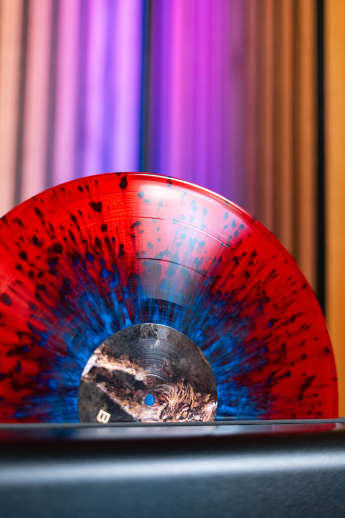 Heaven Shall Burn Vinyl beim Trocknen mit Degitter Mark II