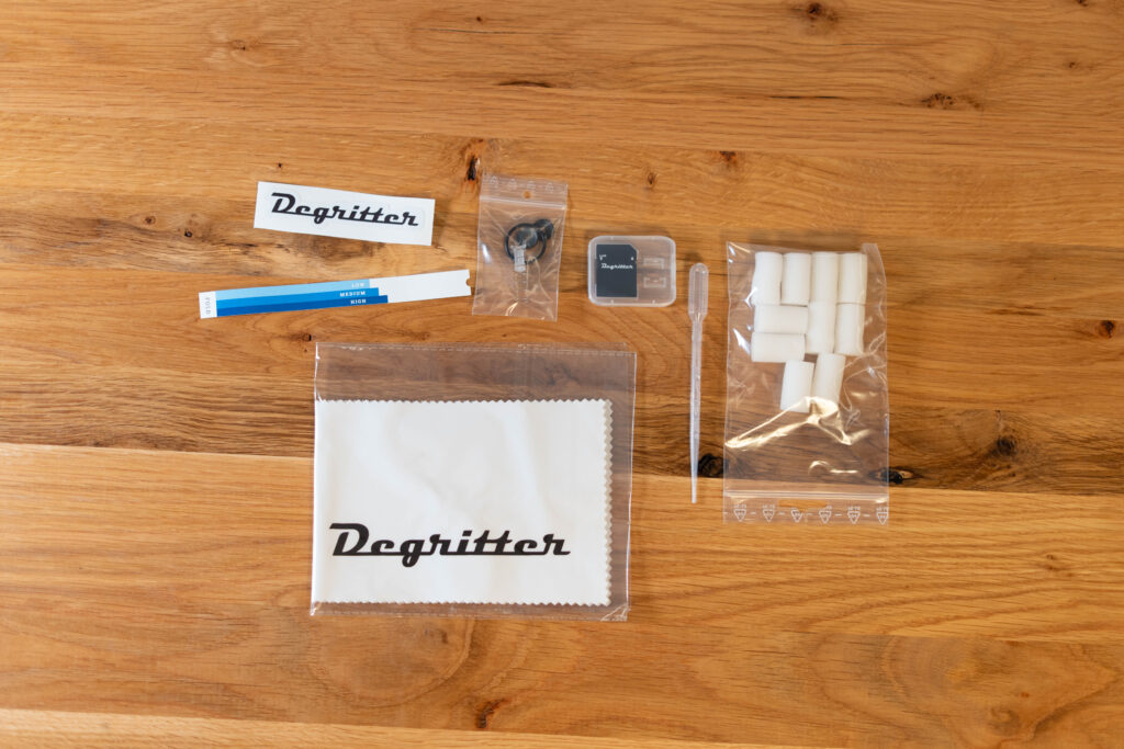 Degritter Mark II Zubehör