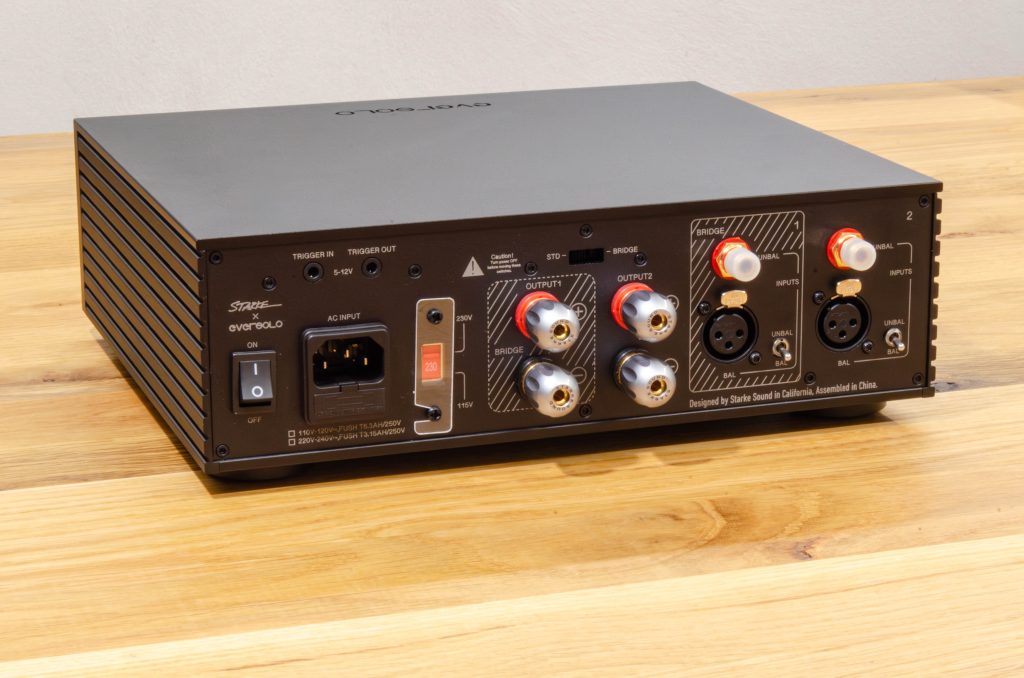 Eversolo AMP-F2 Rückansicht