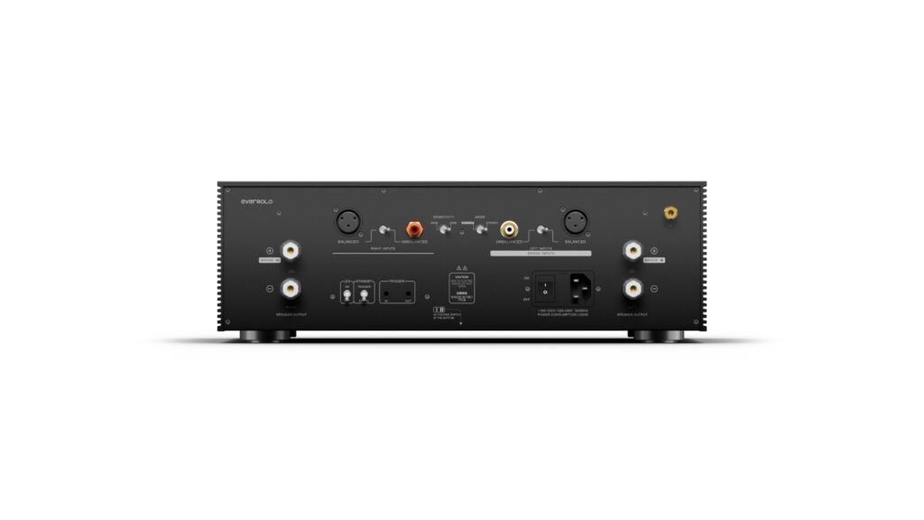 Eversolo AMP-8 - Ansicht auf Anschlüsse