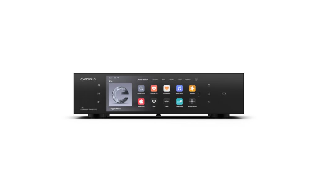 Eversolo T10 mit Eversolo Betriebssystem