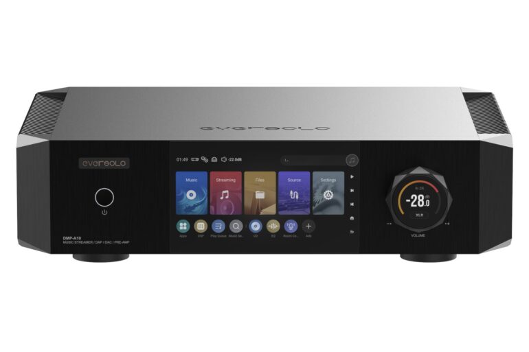 Eversolo DMP-A10 - Front mit Menü