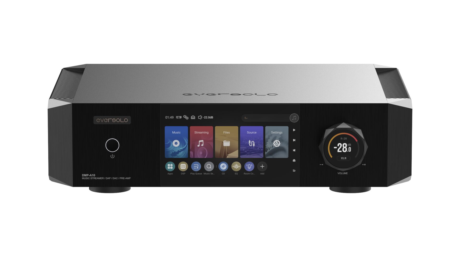 Eversolo DMP-A10 - Front mit Menü