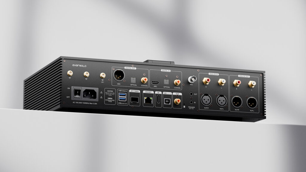 Eversolo HIGH END Vienna 2026 neues Lineup - DMP-A8 Master Edition Gen 2 Rückansicht