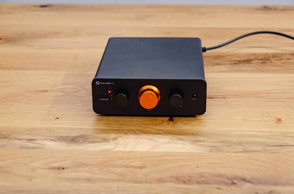 Fosi Audio P4 - Frontansicht