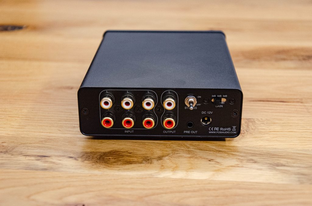 Fosi Audio P4 - Rückansicht