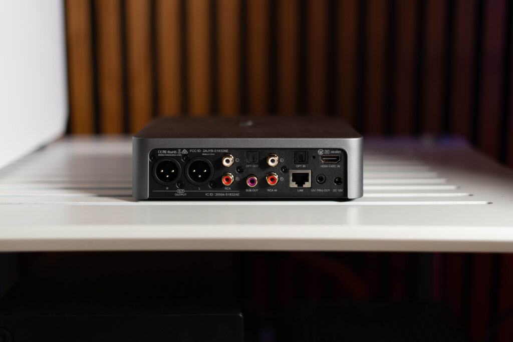 Fosi Audio S3 - Anschlüsse