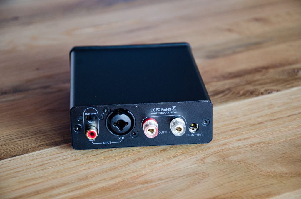 Fosi Audio V3 Mono Rückansicht