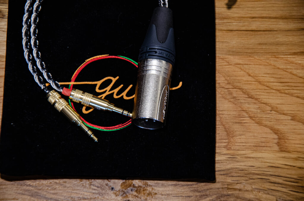 GU Craftsman Kopfhörerkabel - Anschlüsse: 4-Pol-XLR und 2x 3,5mm 3-Pol-Klinke