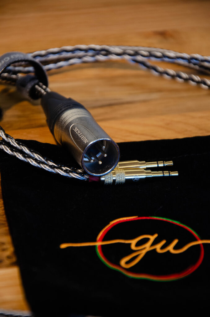GU Craftsman Kopfhörerkabel - Anschlüsse: 4-Pol-XLR und 2x 3,5mm 3-Pol-Klinke Detailansicht