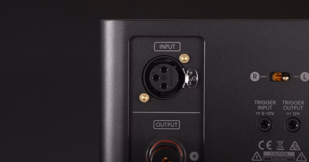 LAiV Harmony GaNM Rückseite mit XLR-Input