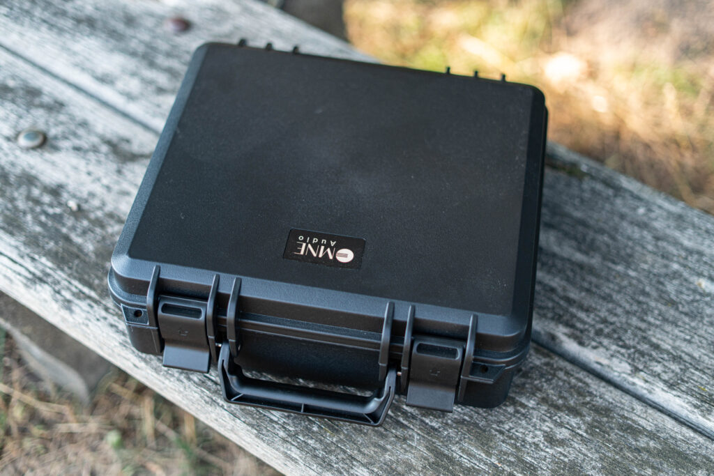 Omne Audio Hendeka im Transportcase