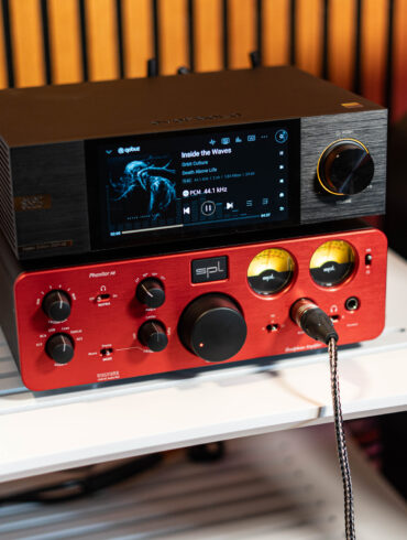 SPL Phonitor xe mit Eversolo DMP-A6 auf HiFi-Rack