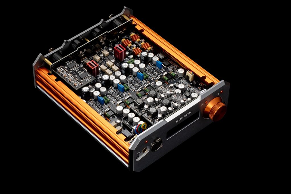 Burson Soloist Stellar - geöffnet von oben