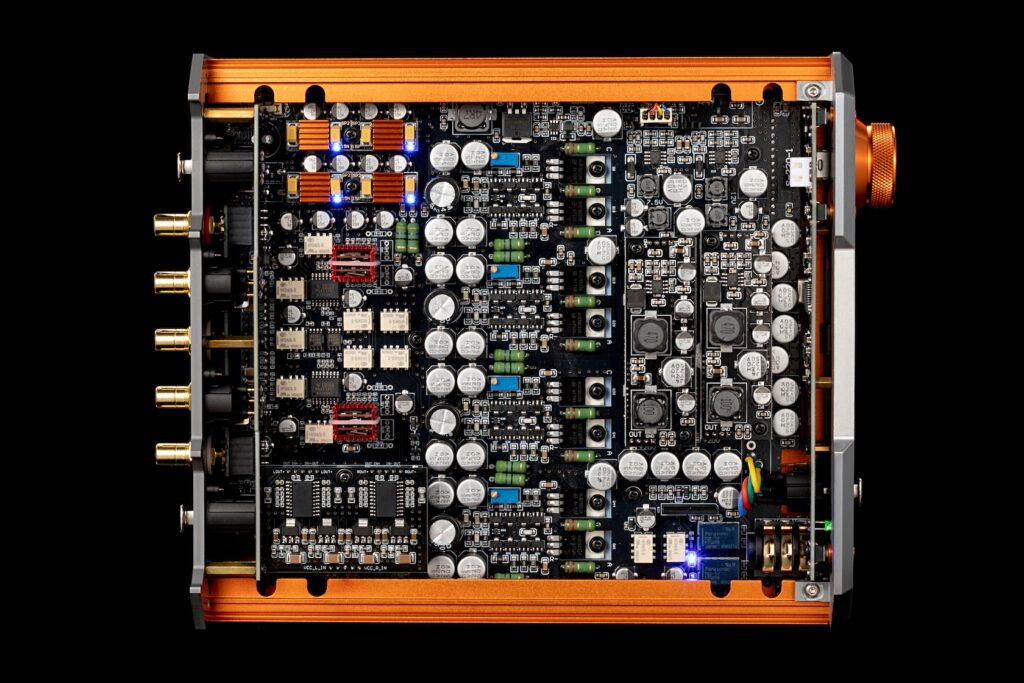 Burson Soloist Stellar - geöffnet von oben