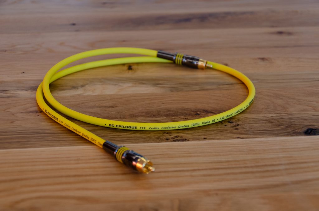 Nf-phonocable stereo pair Epilogue QuadCore