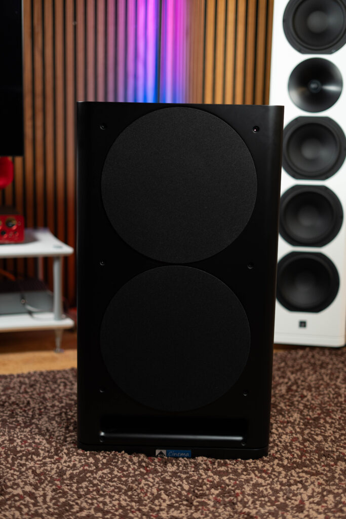 XTZ Cinema Sub 2x12 Edge - Mit Stoffabdeckungen