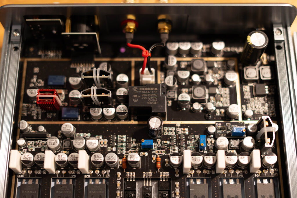 Burson Audio Timekeeper GT4 - geöffnet mit Ansicht auf die Eingangs-Sektion