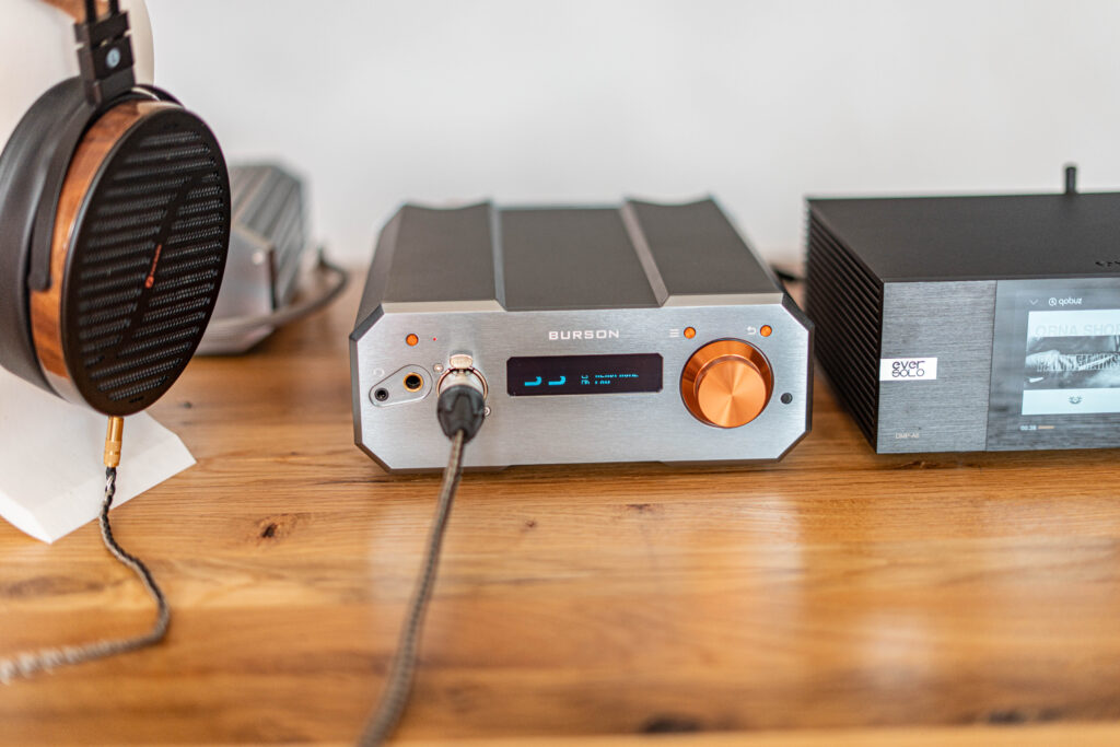 Burson Soloist Stellar Max - im Setup mit Eversolo DMP-A6 und Fosi i5