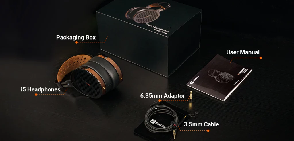 Fosi Audio i5 - Inhalt der Verpackung