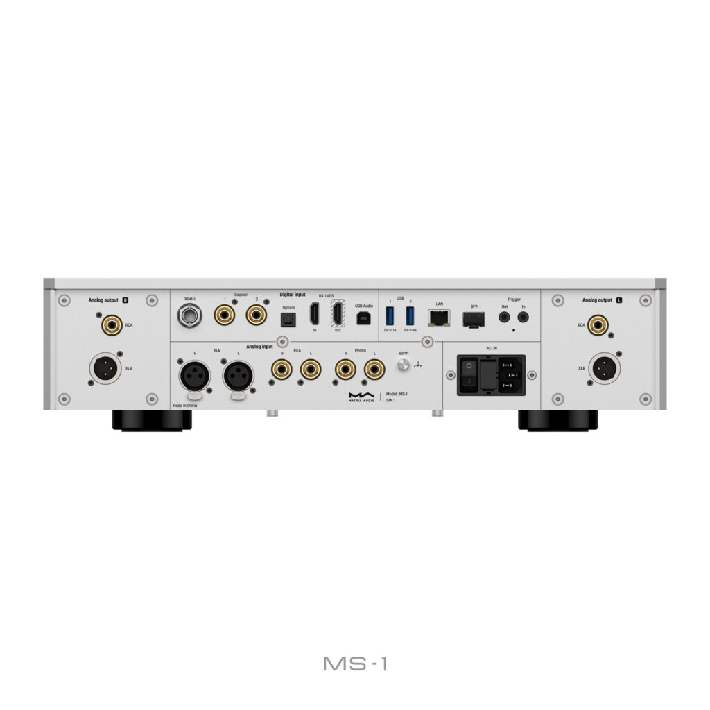 Matrix Audio MS-1 - Rückseite