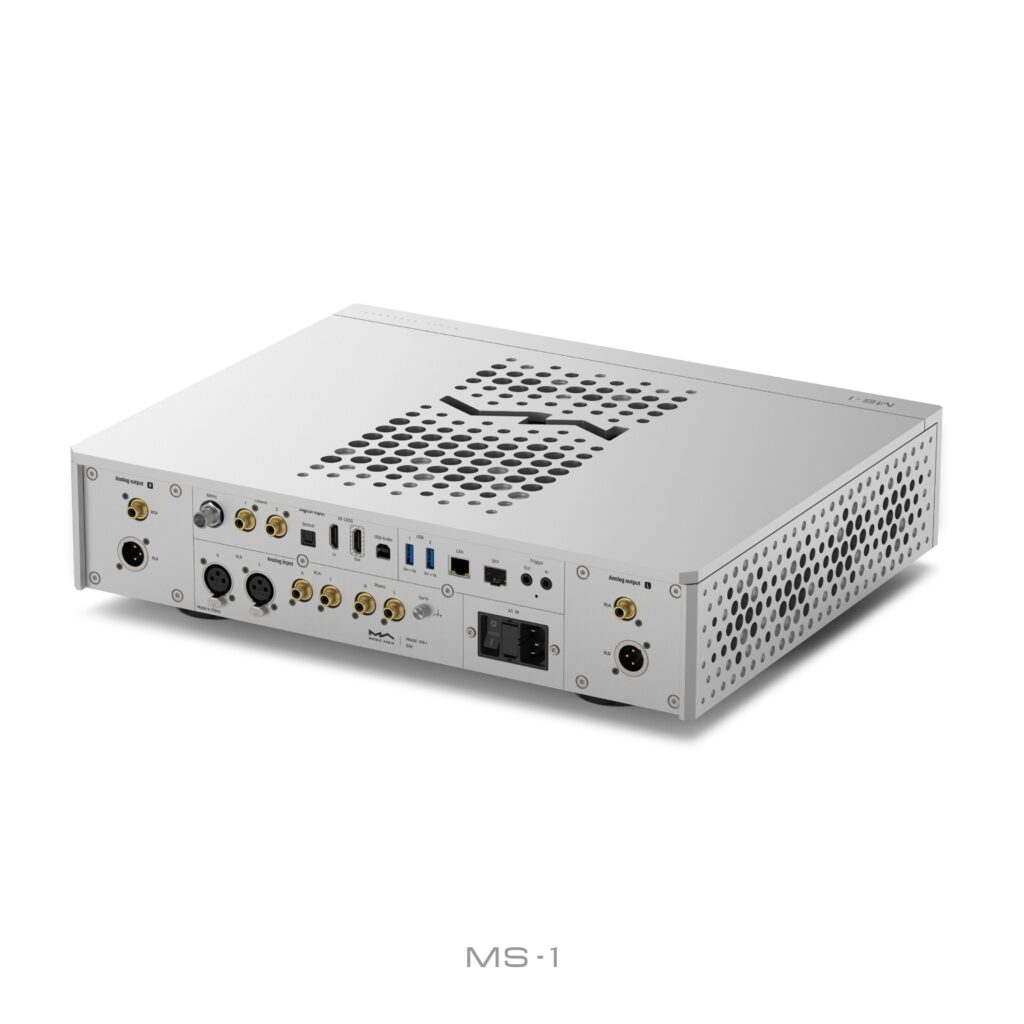 Matrix Audio MS-1 - Rückseite seitlich