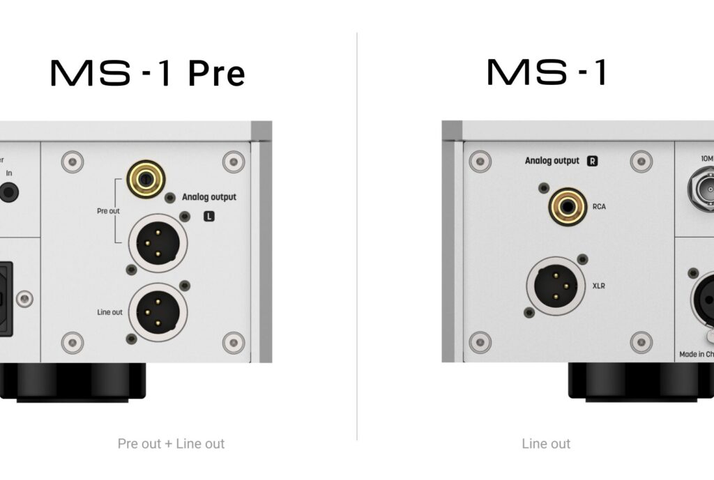 Matrix Audio MS-1 vs Matrix Audio MS-1 Pre Anschlüsse
