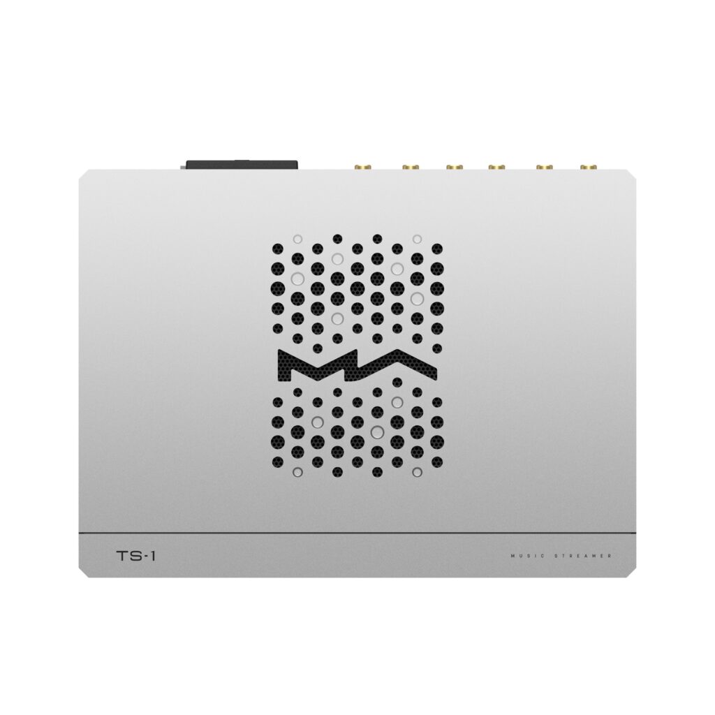Matrix Audio TS-1 - Ansicht von oben mit Lüftungslöchern