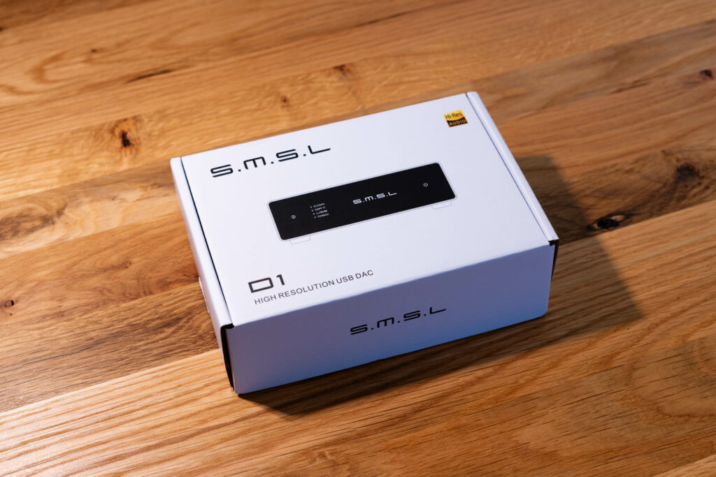 SMSL D1 - Verpackung