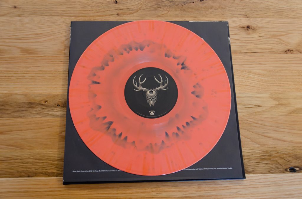Whitechapel - Hymns In Dissonance - Vinyl - Schallplatte in scarlet red with cloudy black splatter"-Edition