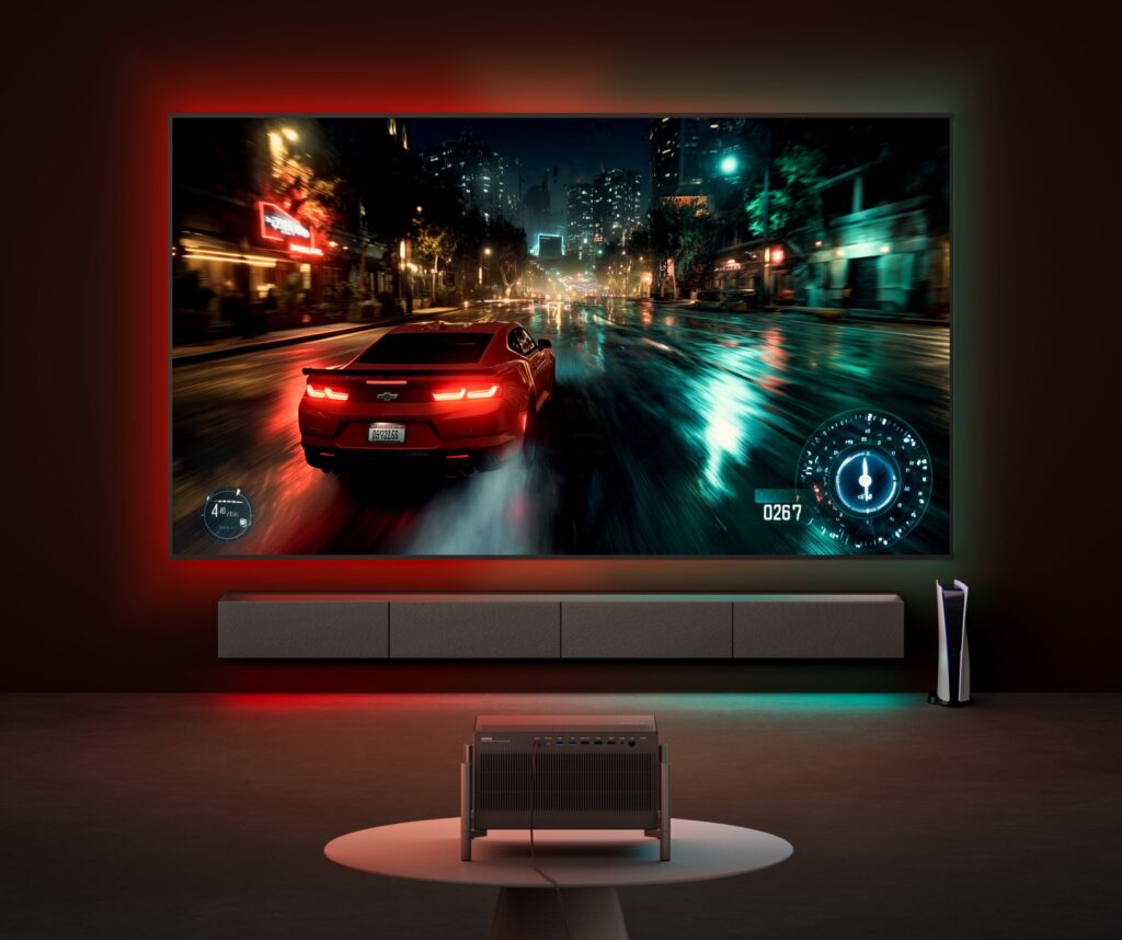 Xgimi TITAN Noir Max beim Gaming